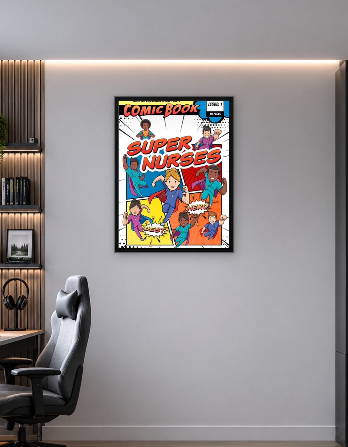 Super Nurses Comic Book