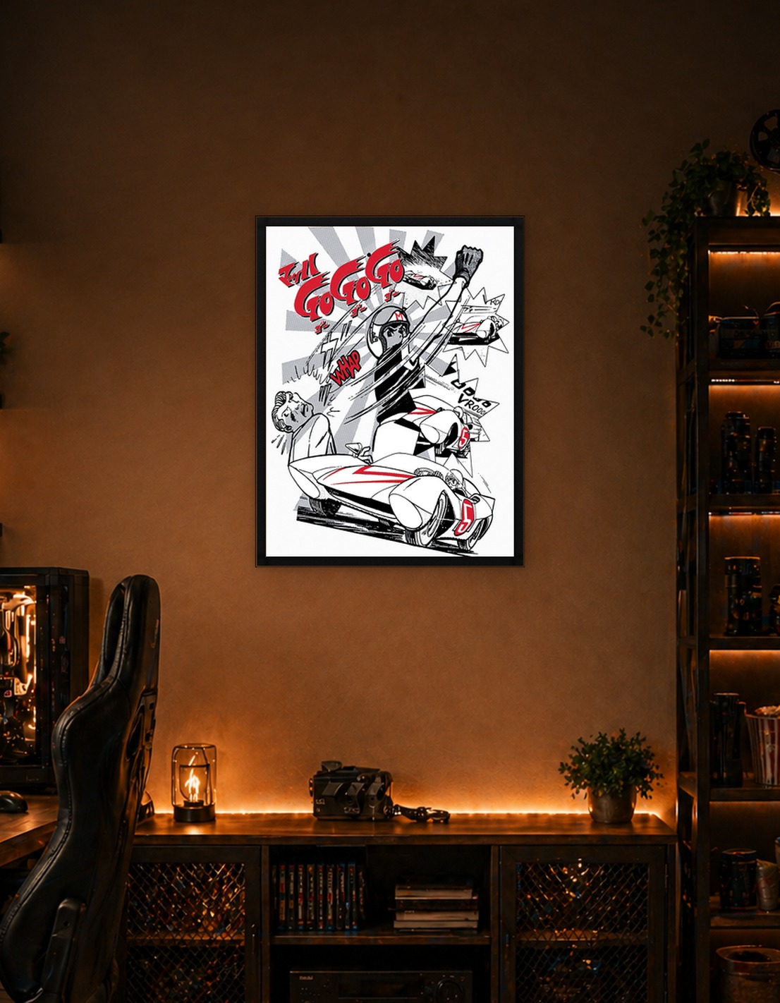 Speed Racer Comic Art