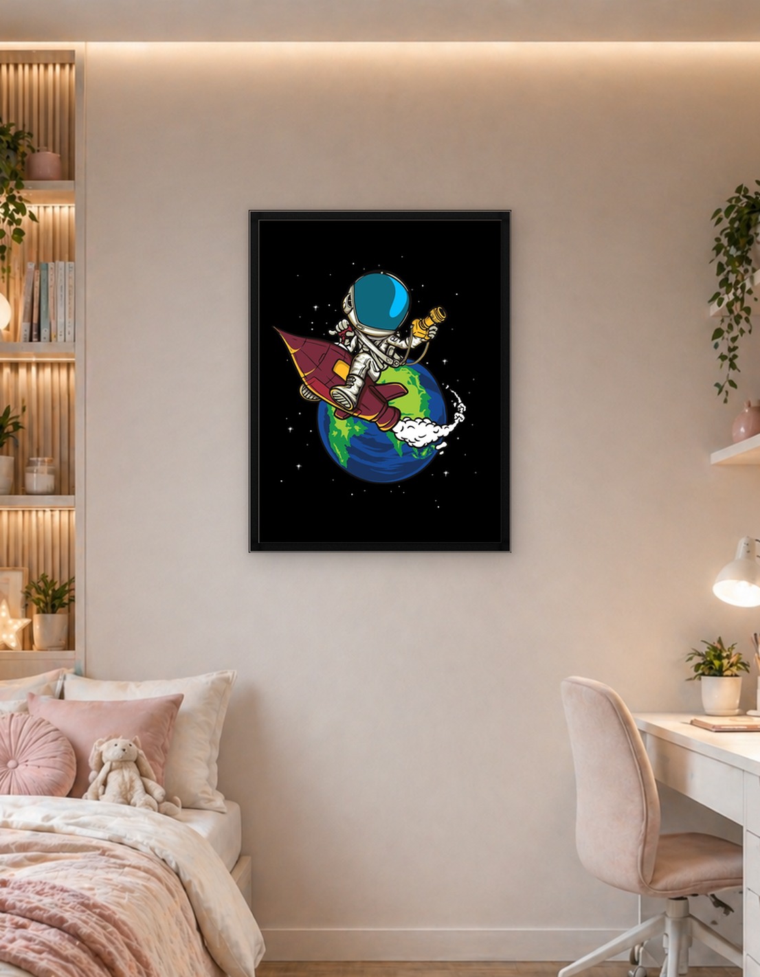 Space explorer astronauts