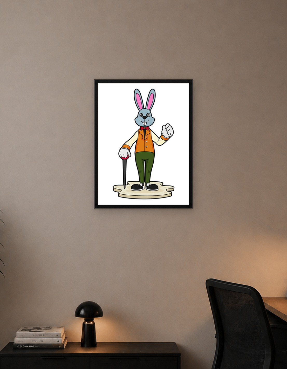 Rabbit Gentleman Cane