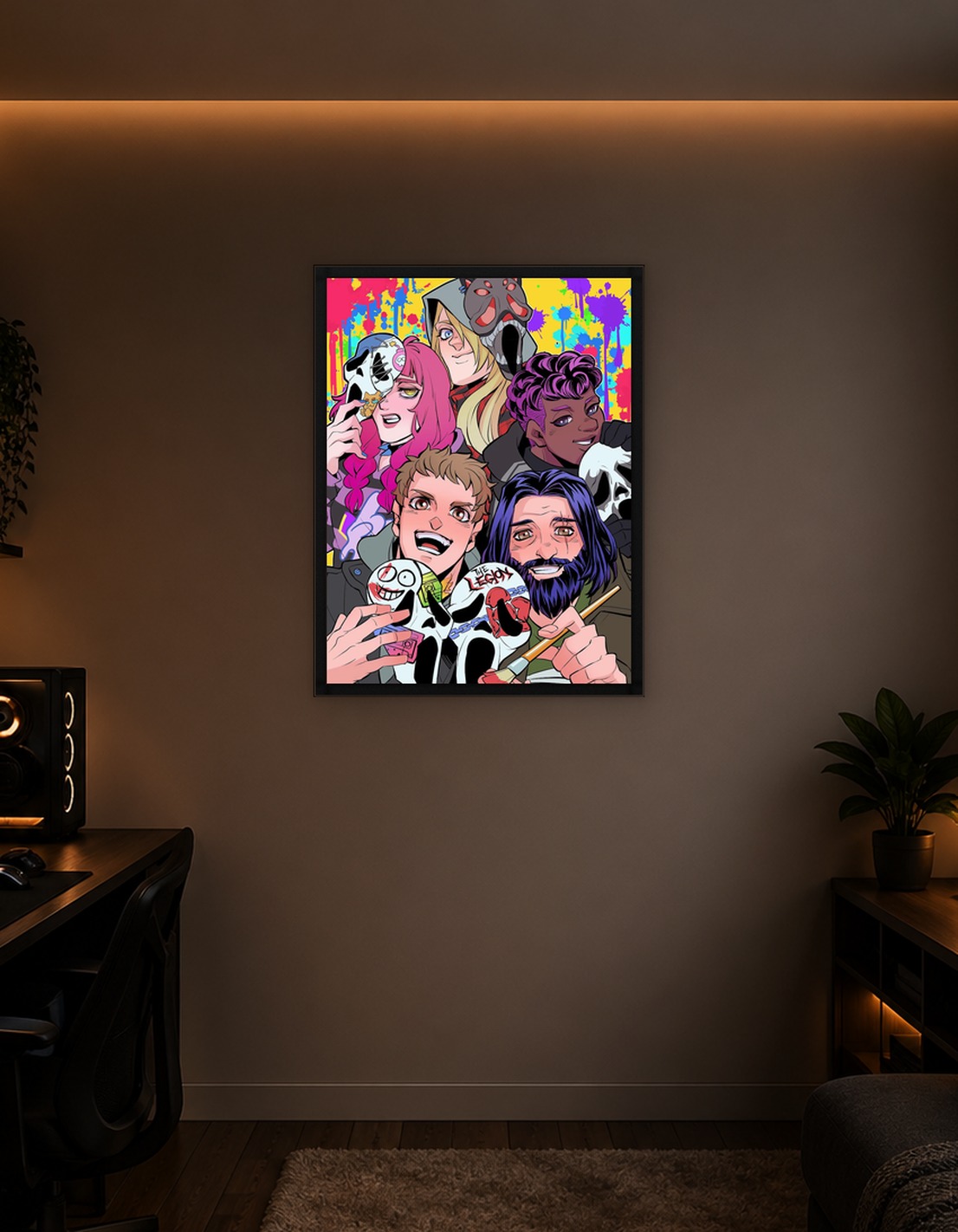 The Legion: Colorful Character Group Portrait