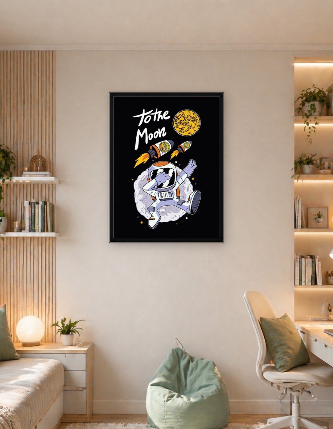 To the moon