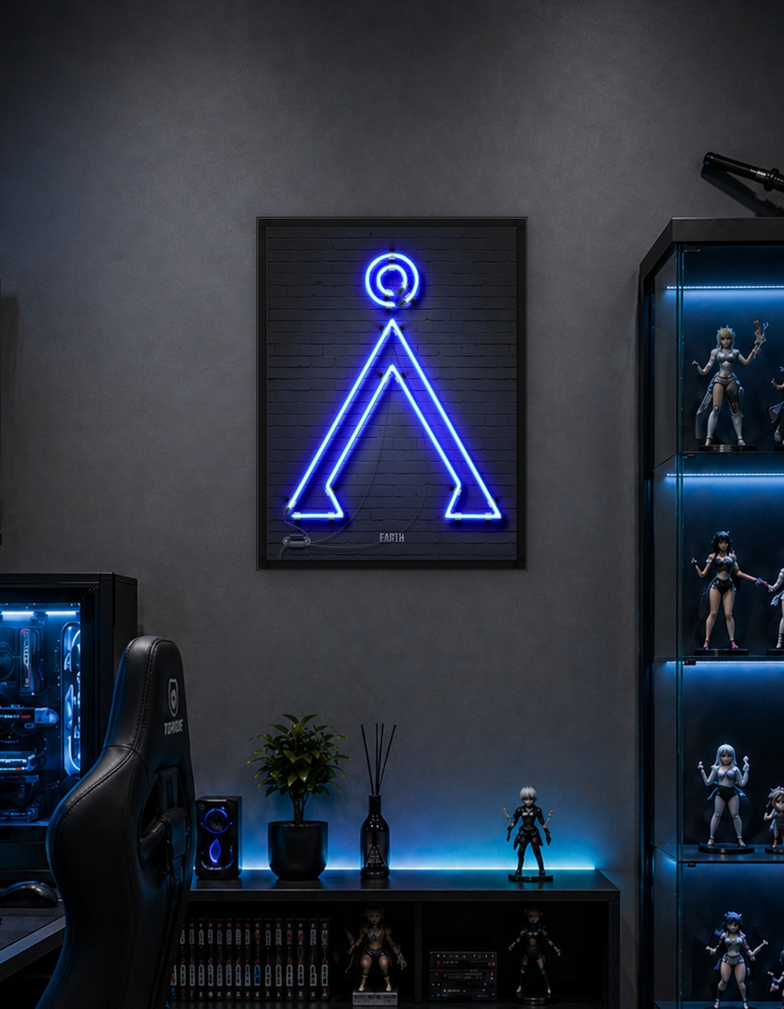 Stargate neon sign