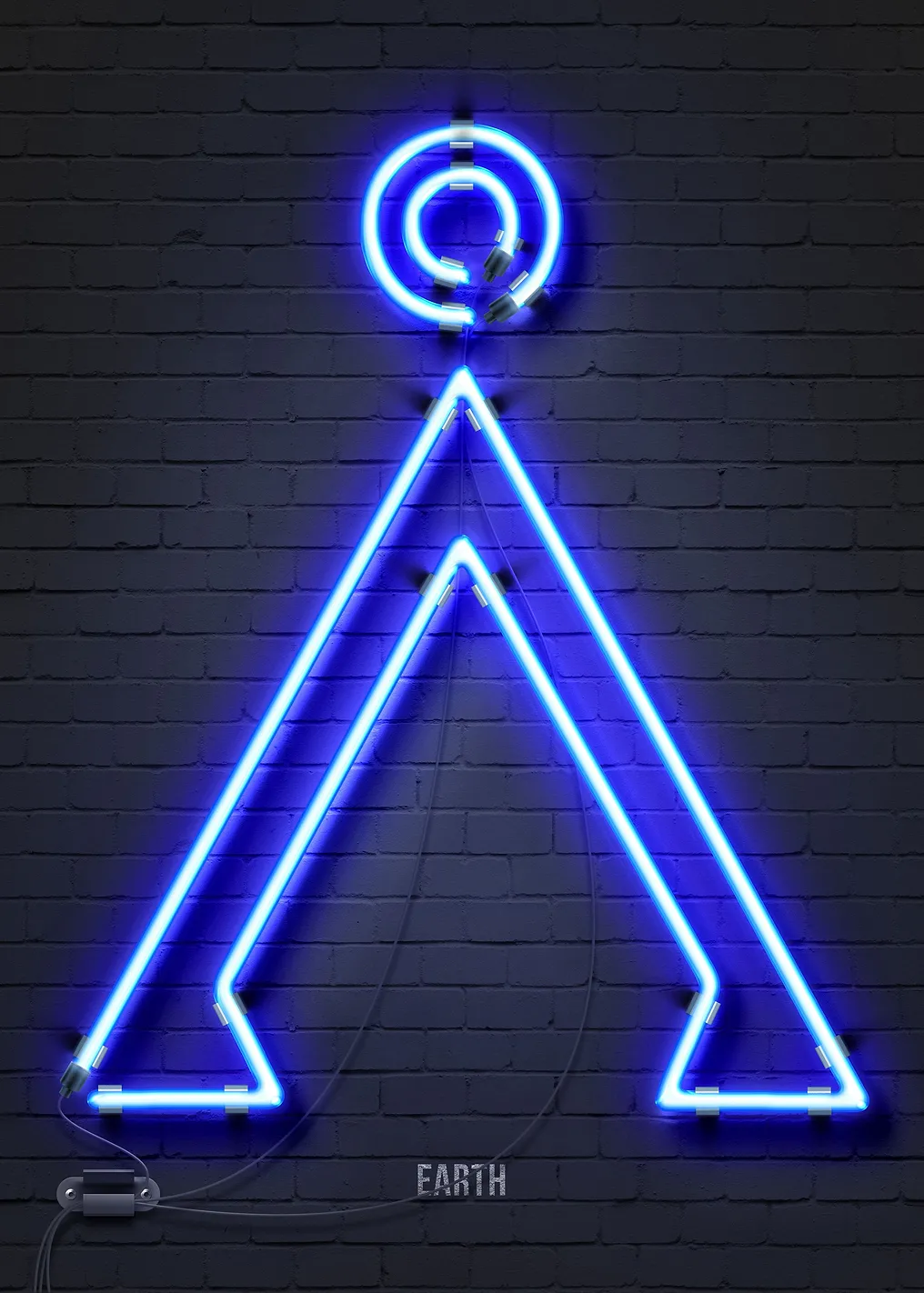 Stargate neon sign