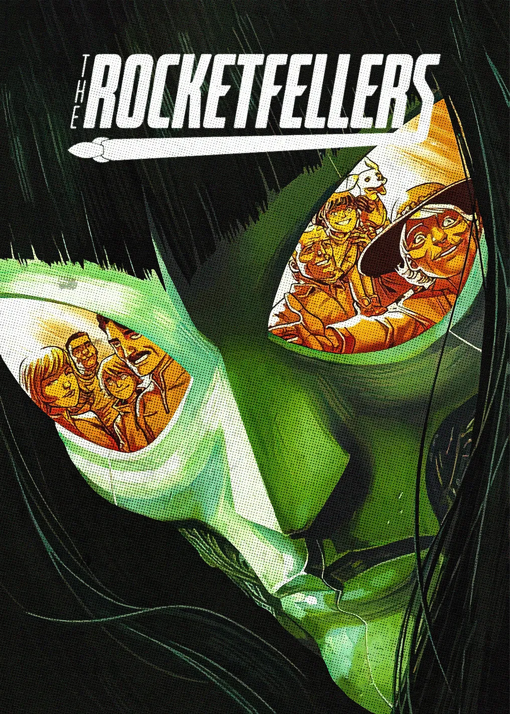 The Rocketfellers Comic Book Cover Art - 8701942