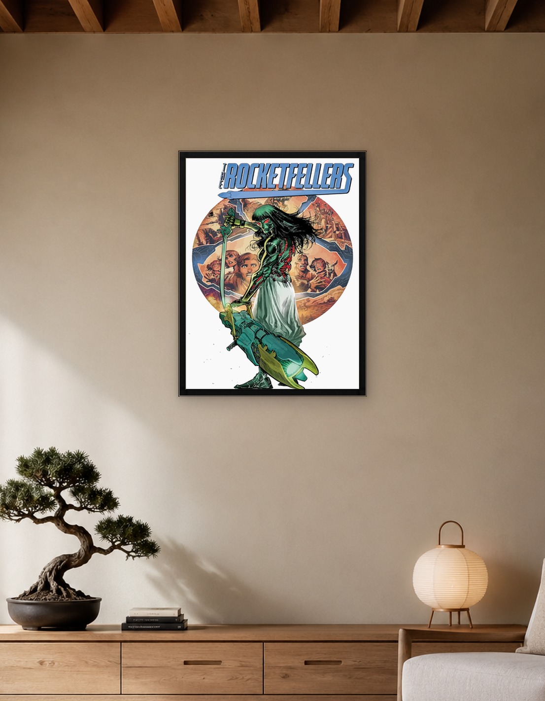 The Rocketfellers Comic Cover