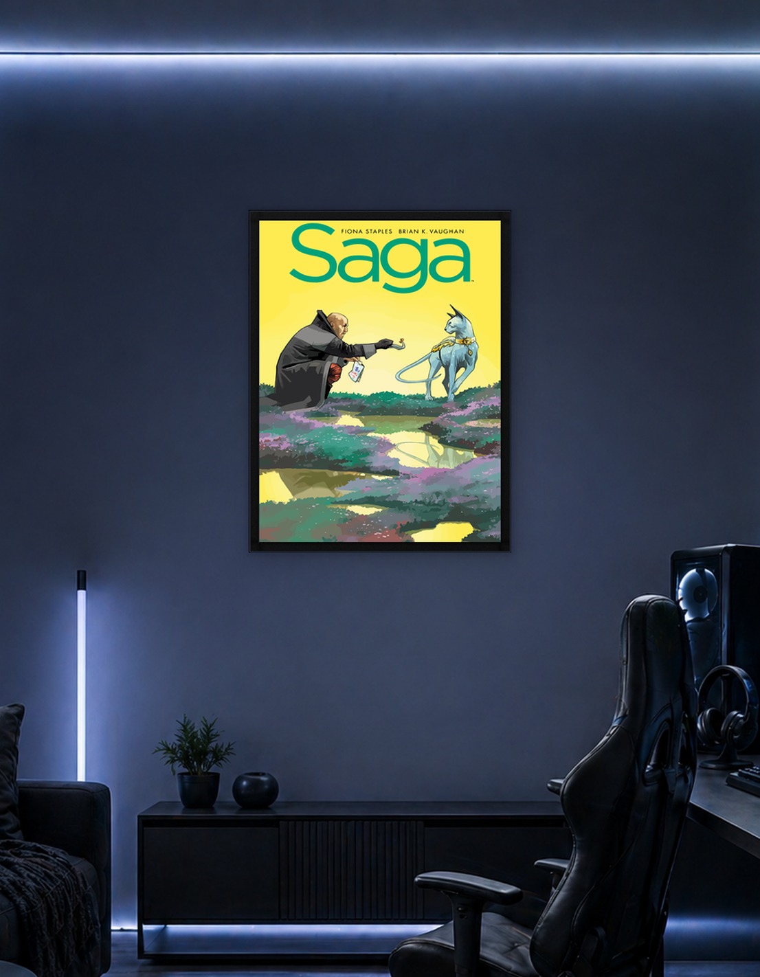 Saga Comic Cover