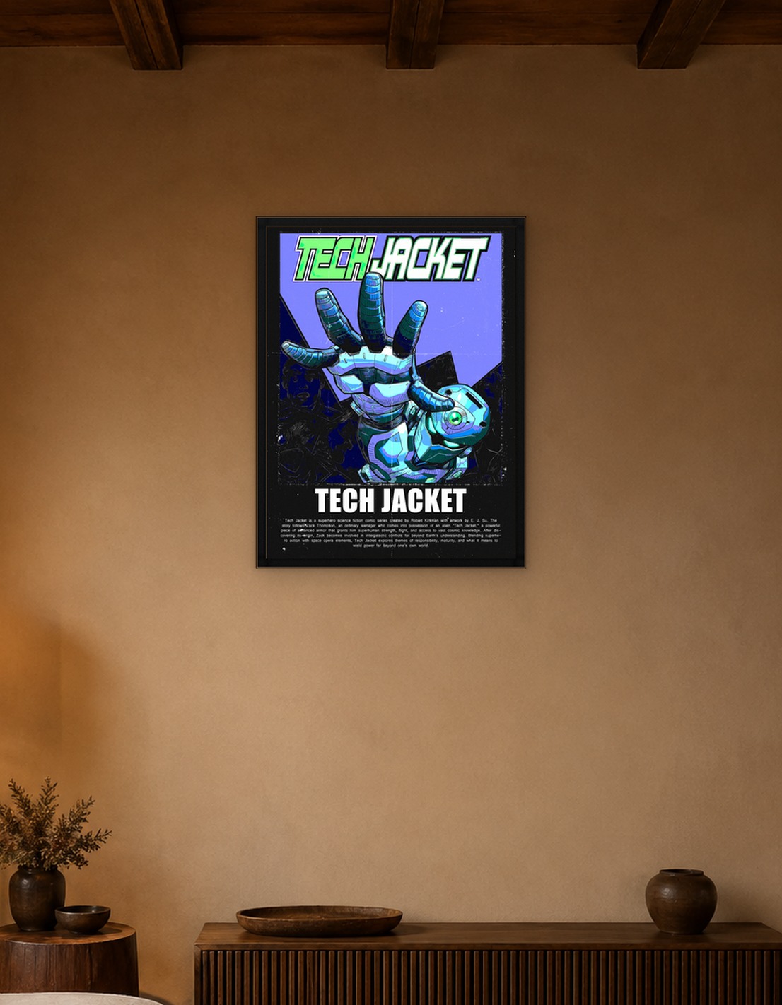 Tech Jacket Comic Cover