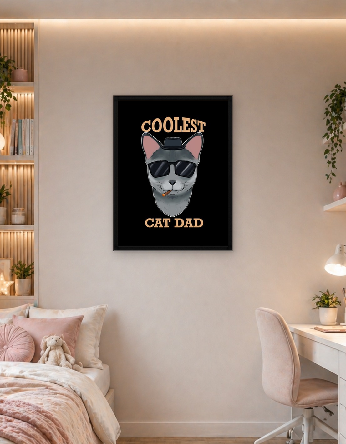 Russian Blue Cat Dad