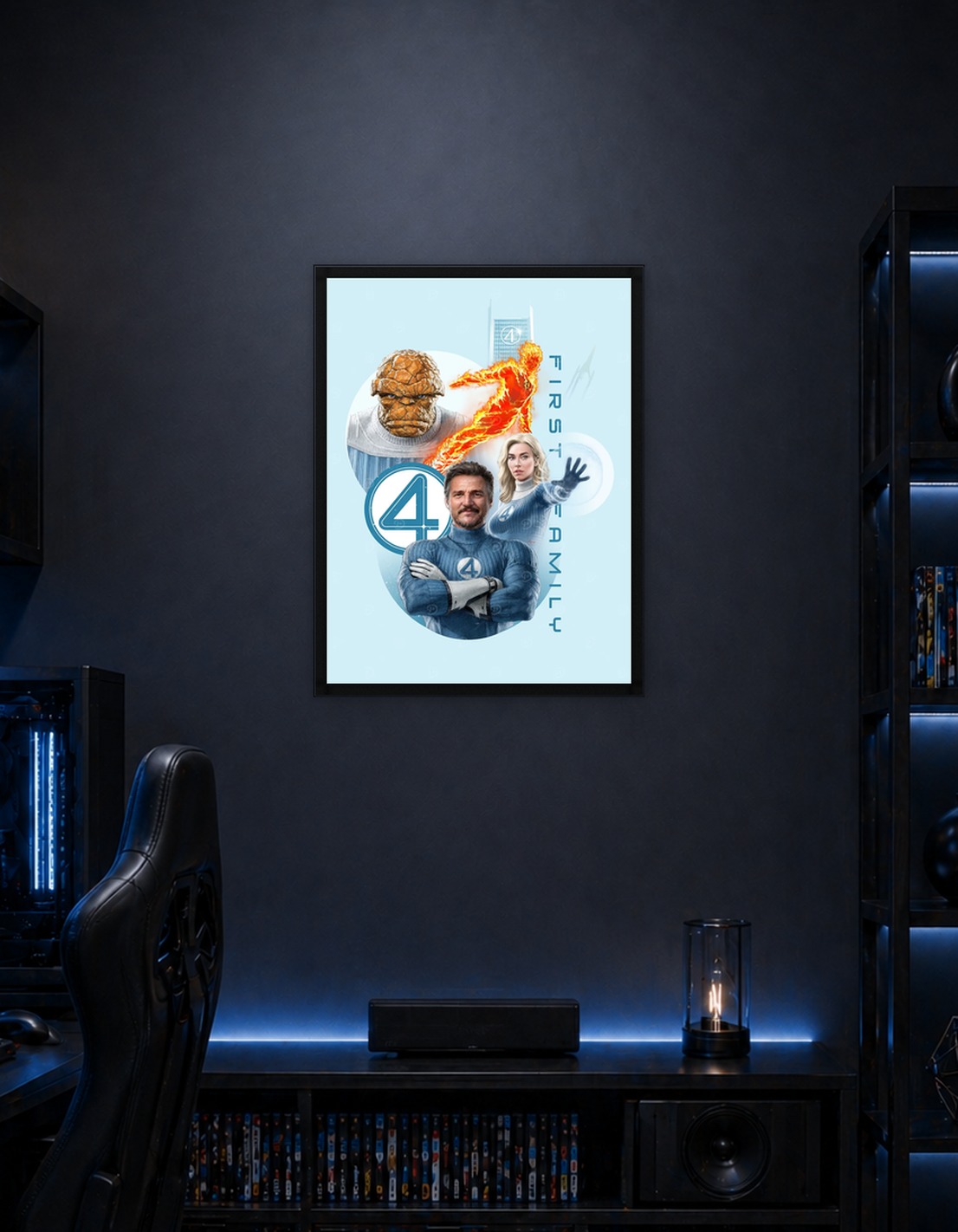 The Fantastic Four Team First Family