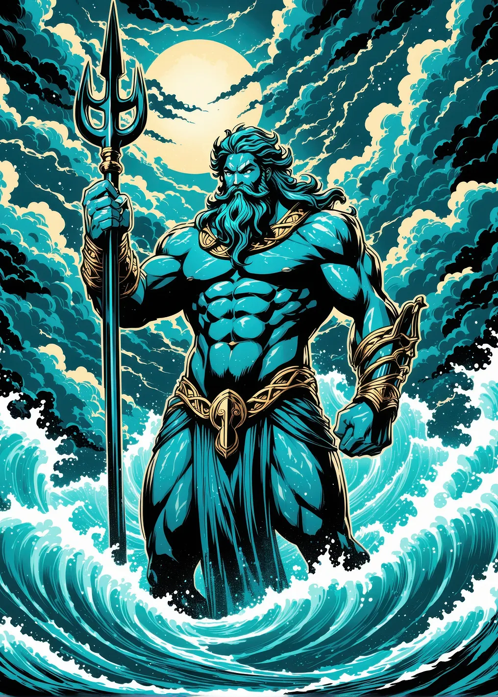 Poseidon, God of the Sea
