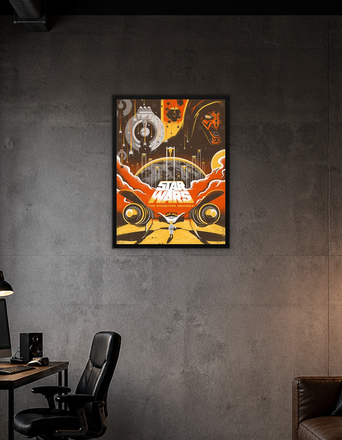 Phantom Menace Poster