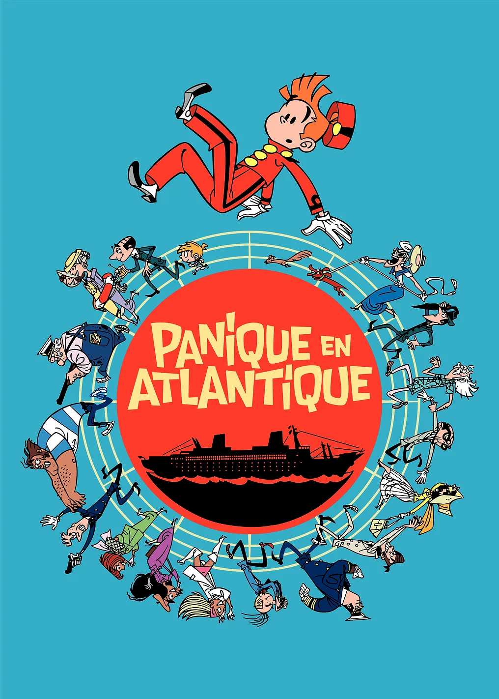 Spirou & Fantasio cartoon poster