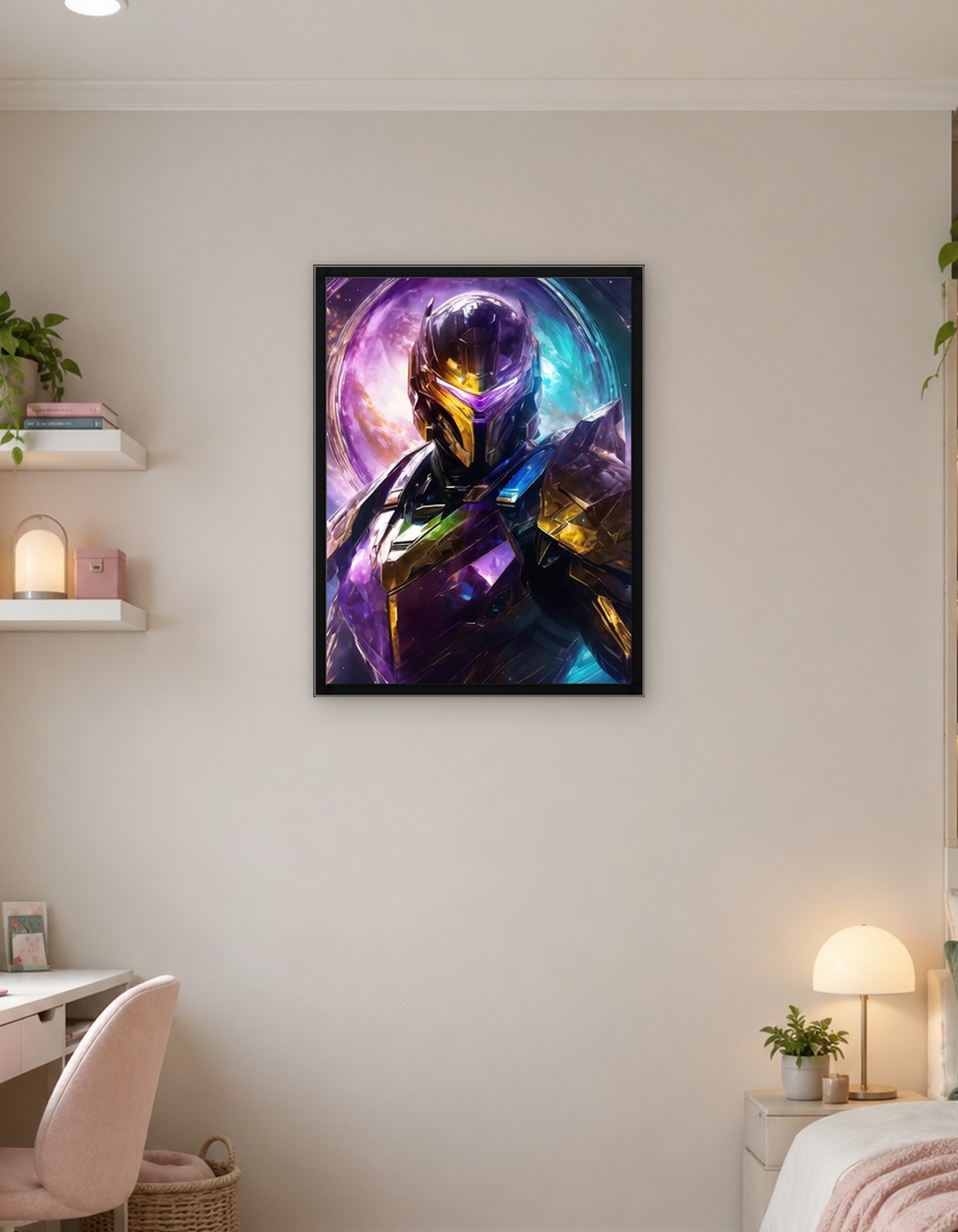 Rainbow steel warrior