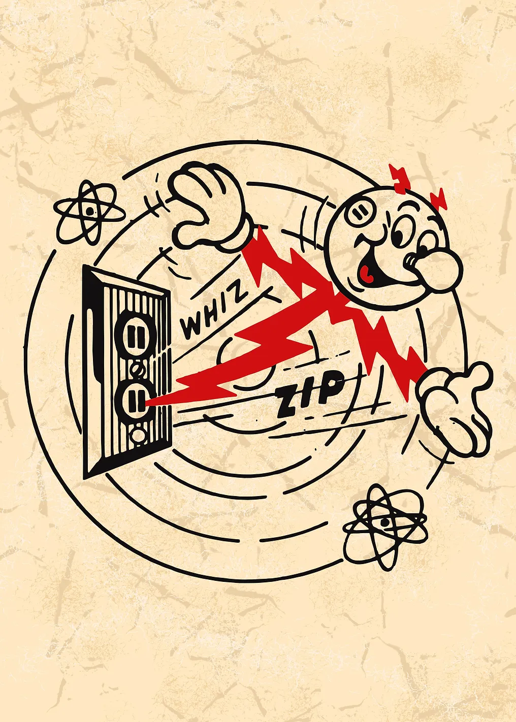 Reddy kilowatt cartoon cha