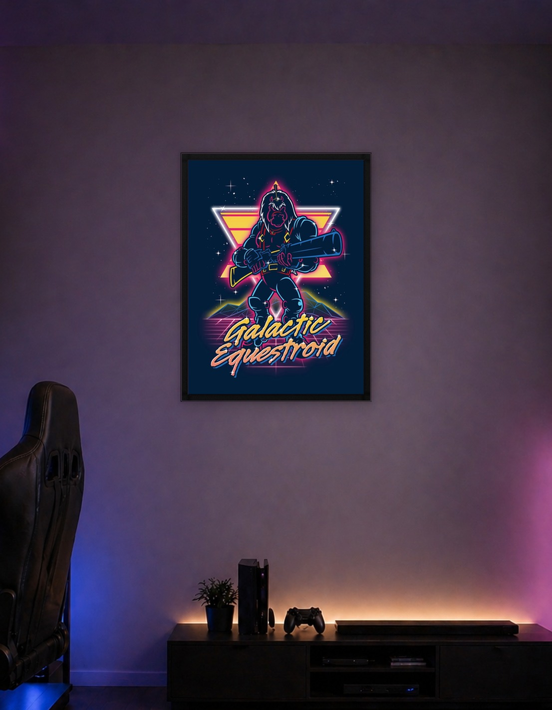 Retro Galactic Equestroid