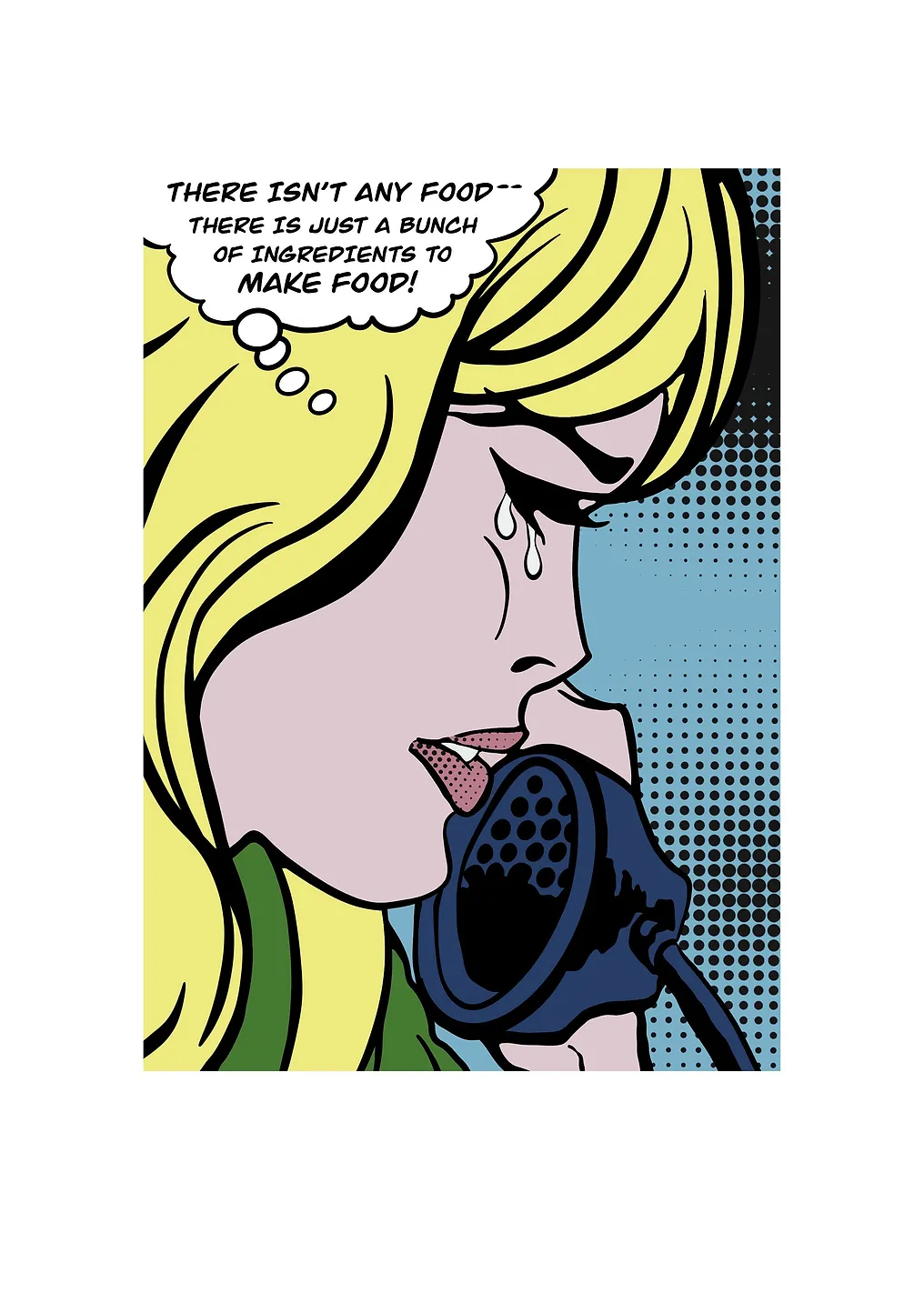 Retro comic