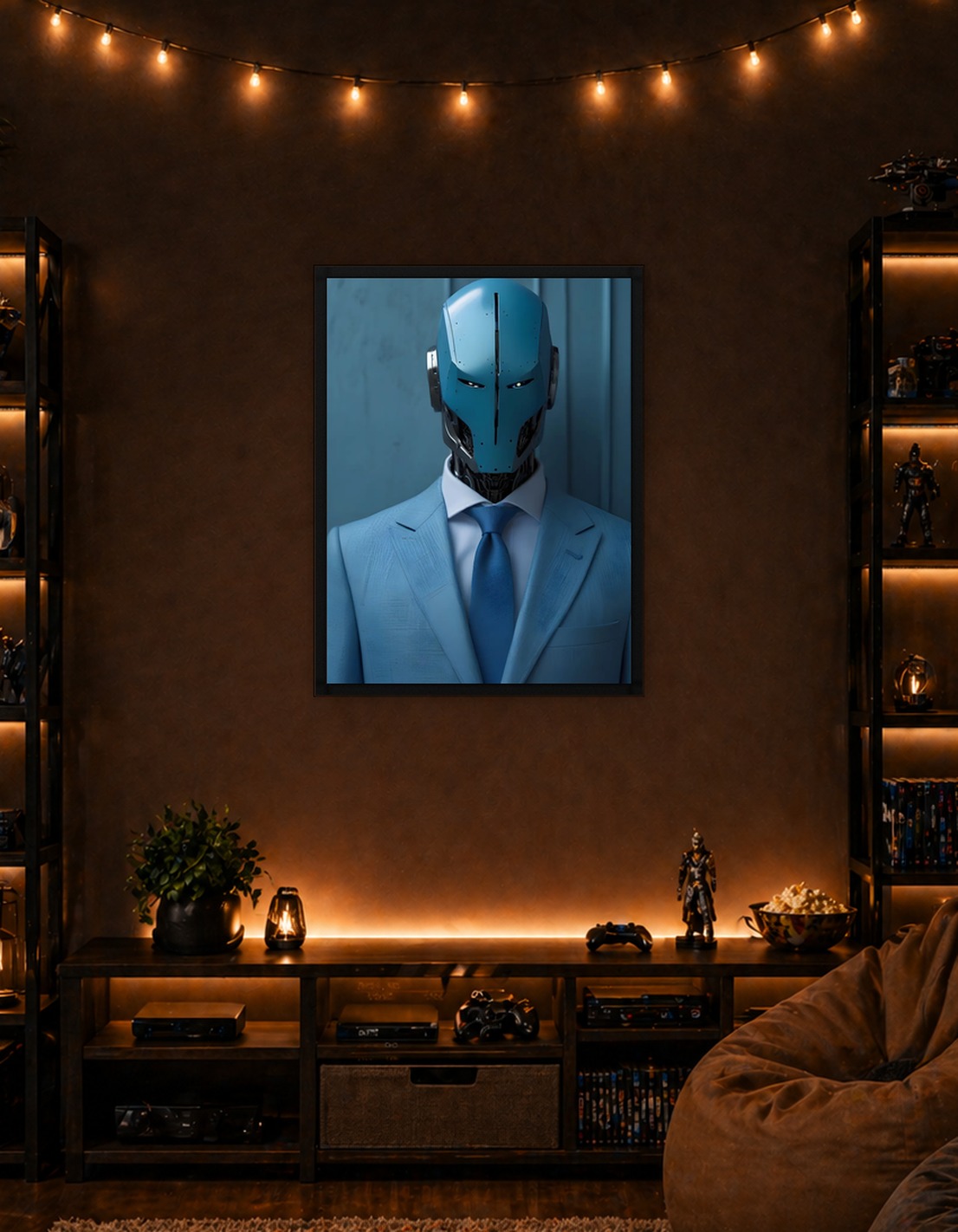 Robot in a suit