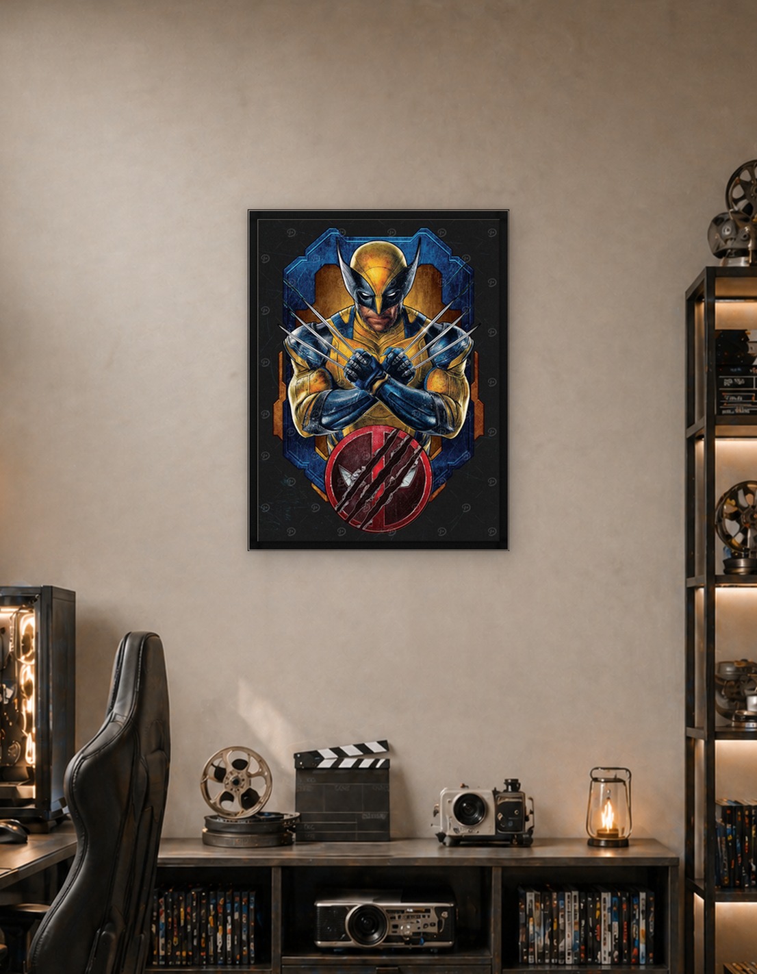 Wolverine Illustrated Logo