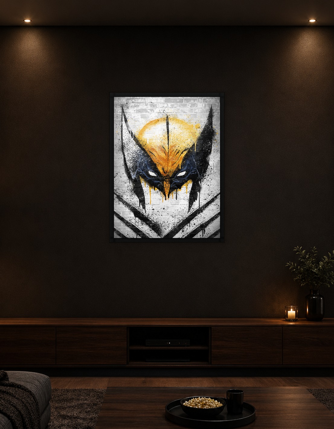 Wolverine Graffiti Wall
