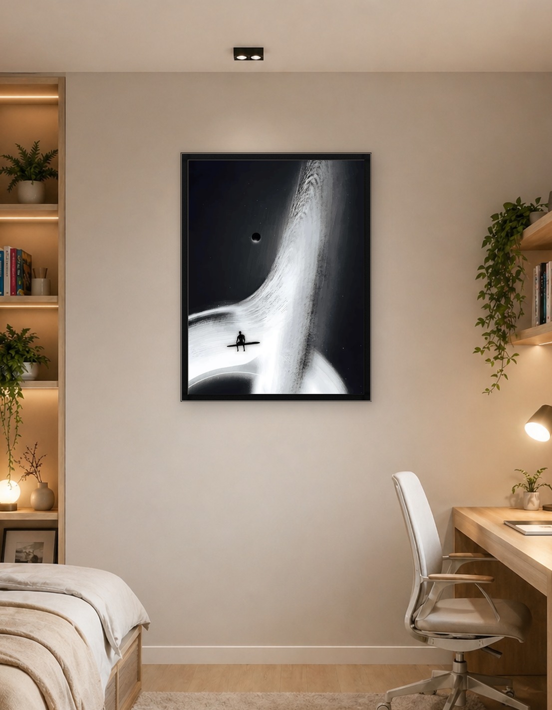 Surfer in Space - 8473143