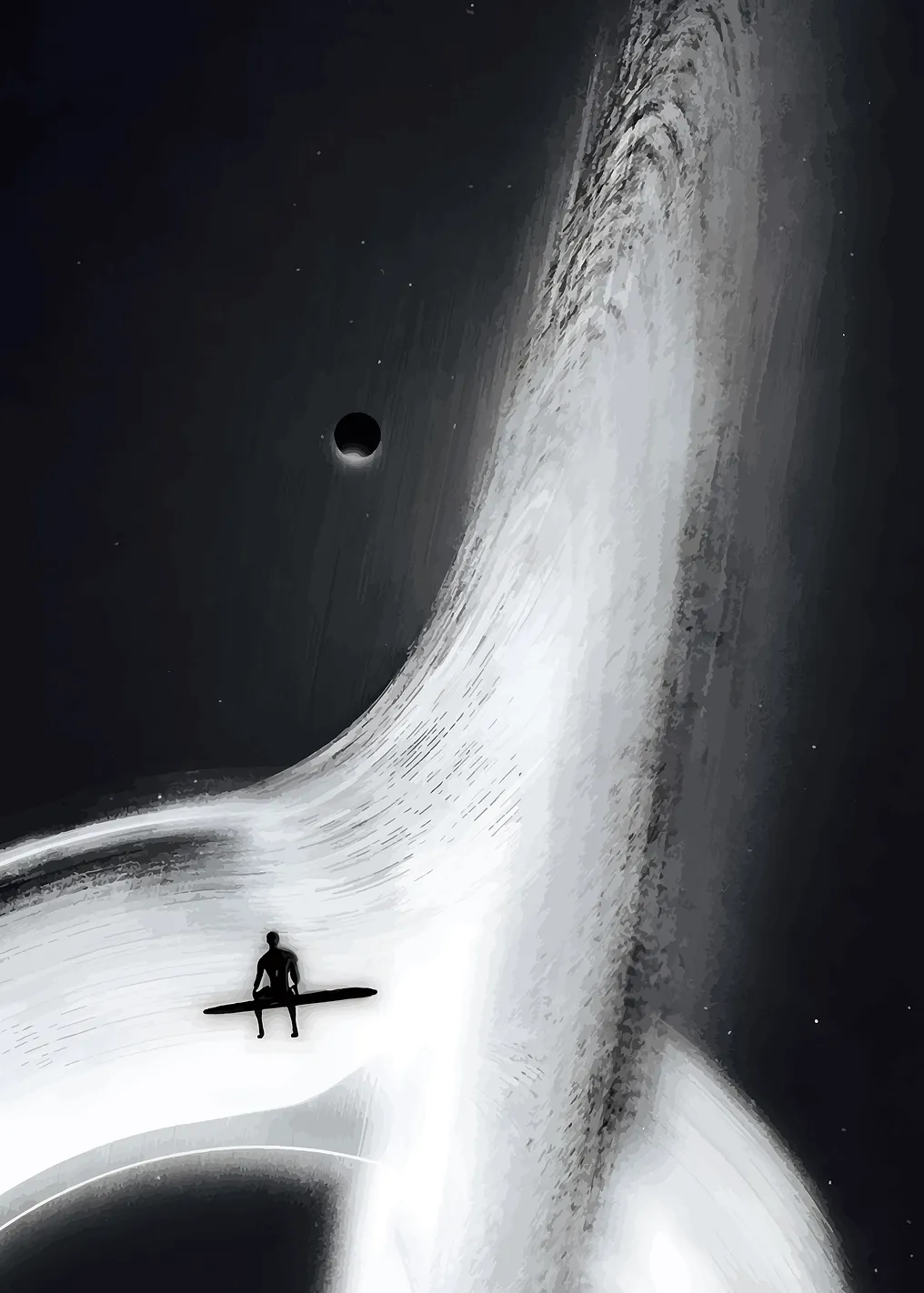 Surfer in Space - 8473143