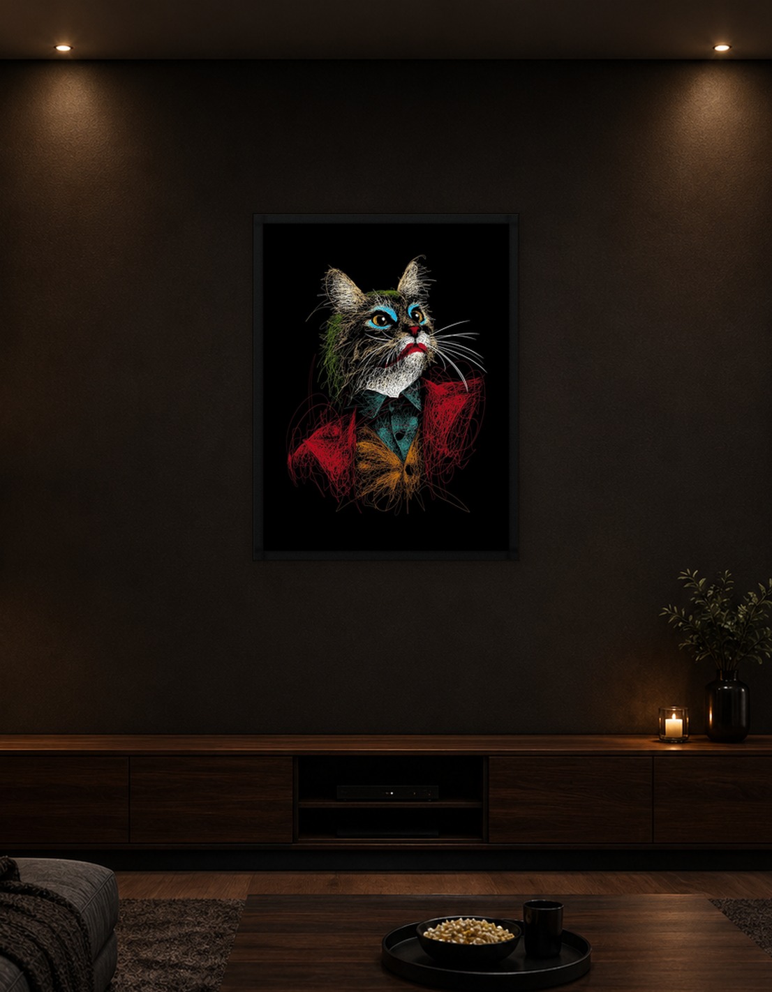 Serious cat