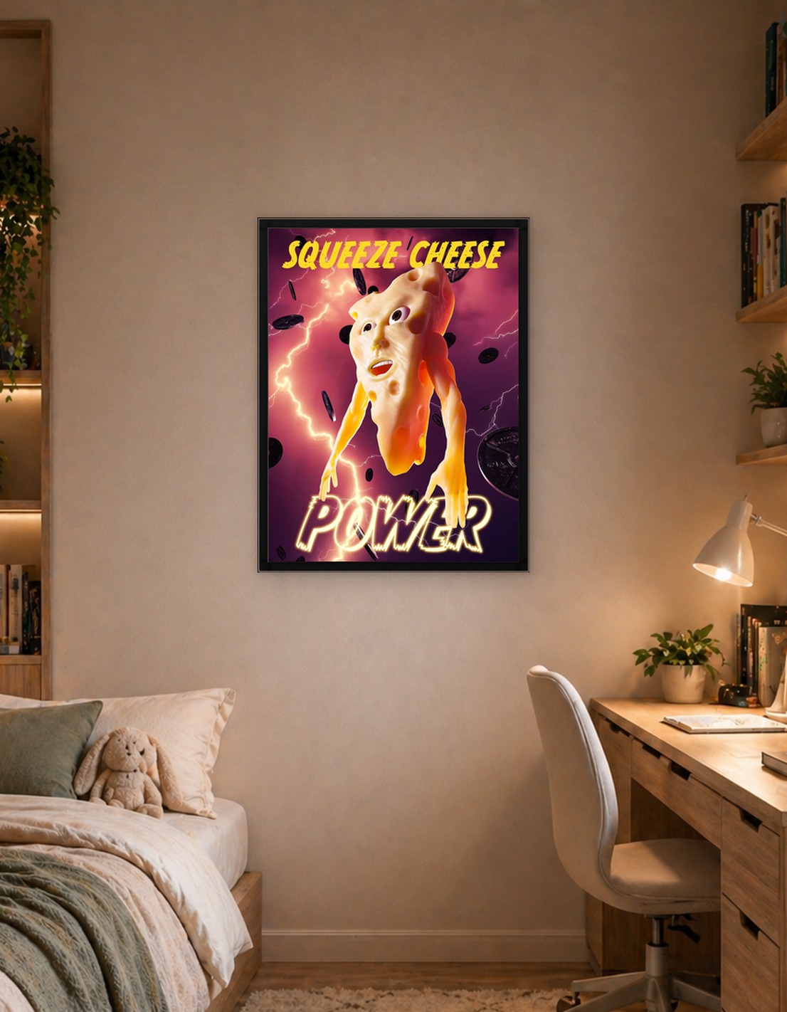 Squeeze Cheese Power