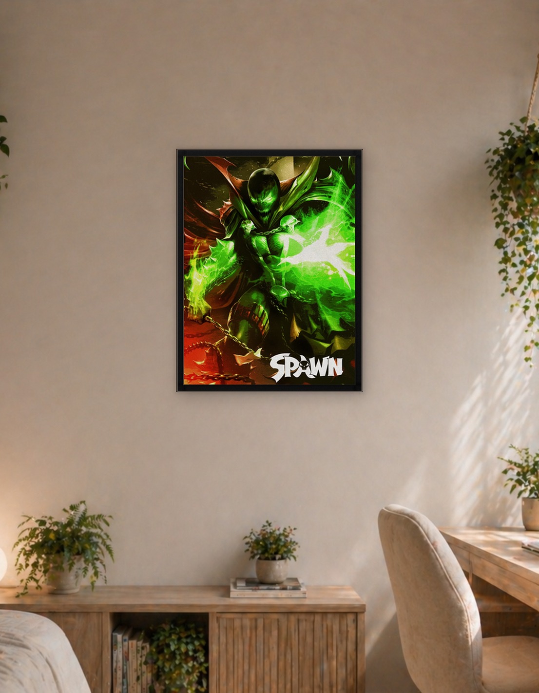 Spawn Comic Book Character Illustration - 8792818