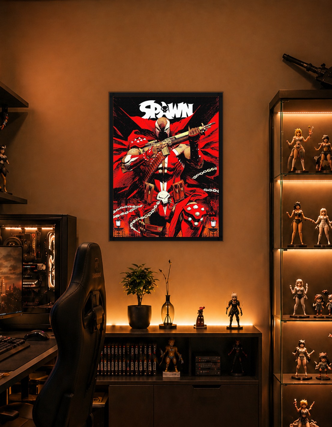 Spawn Comic Book Cover Art - 8732069