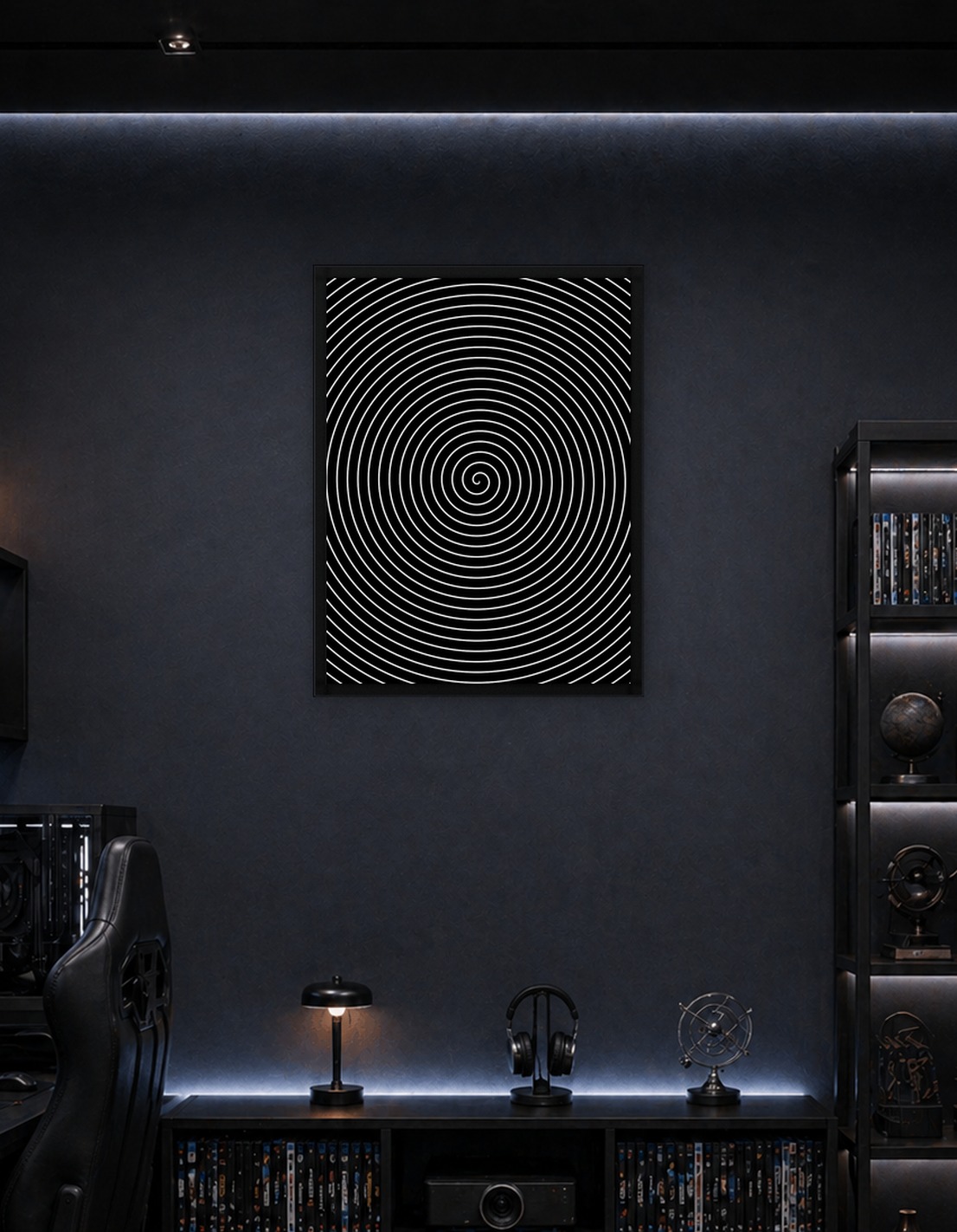 Spiral Abstract Art