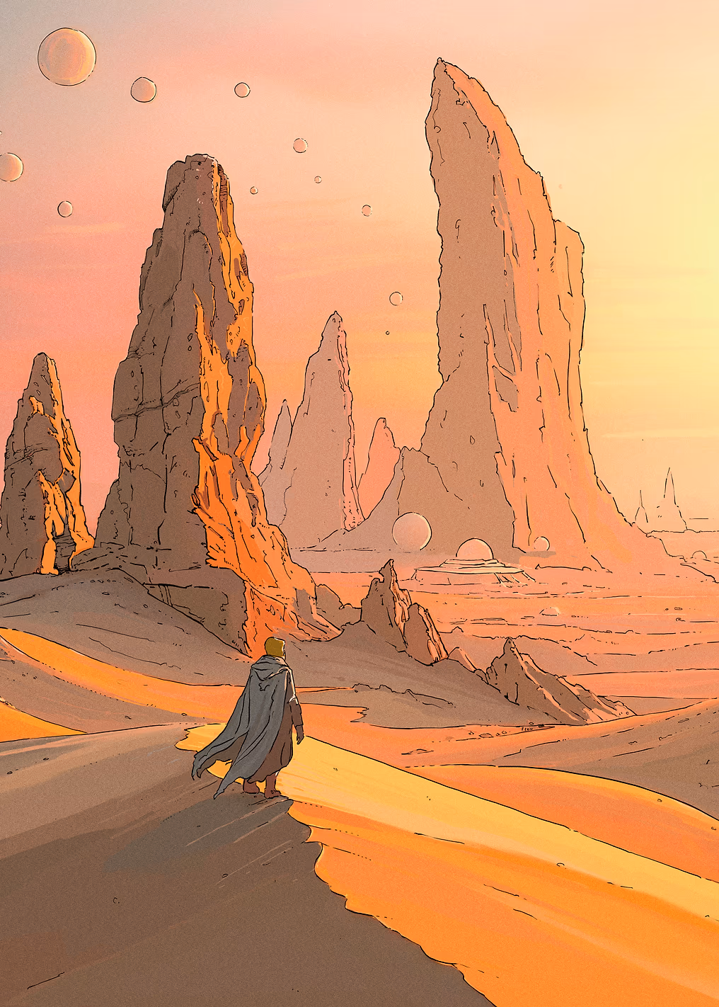 Wanderer of the Silent Suns