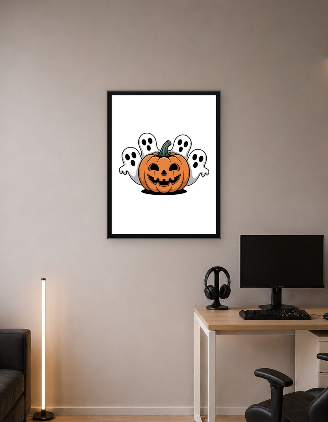 Scary Halloween Pumpkin