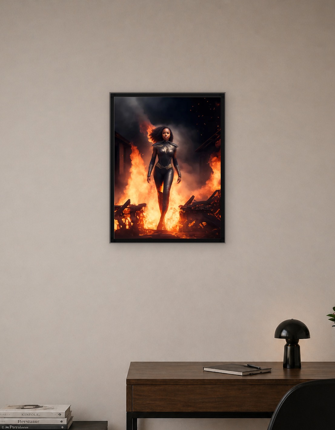 Superhero Black Phoenix