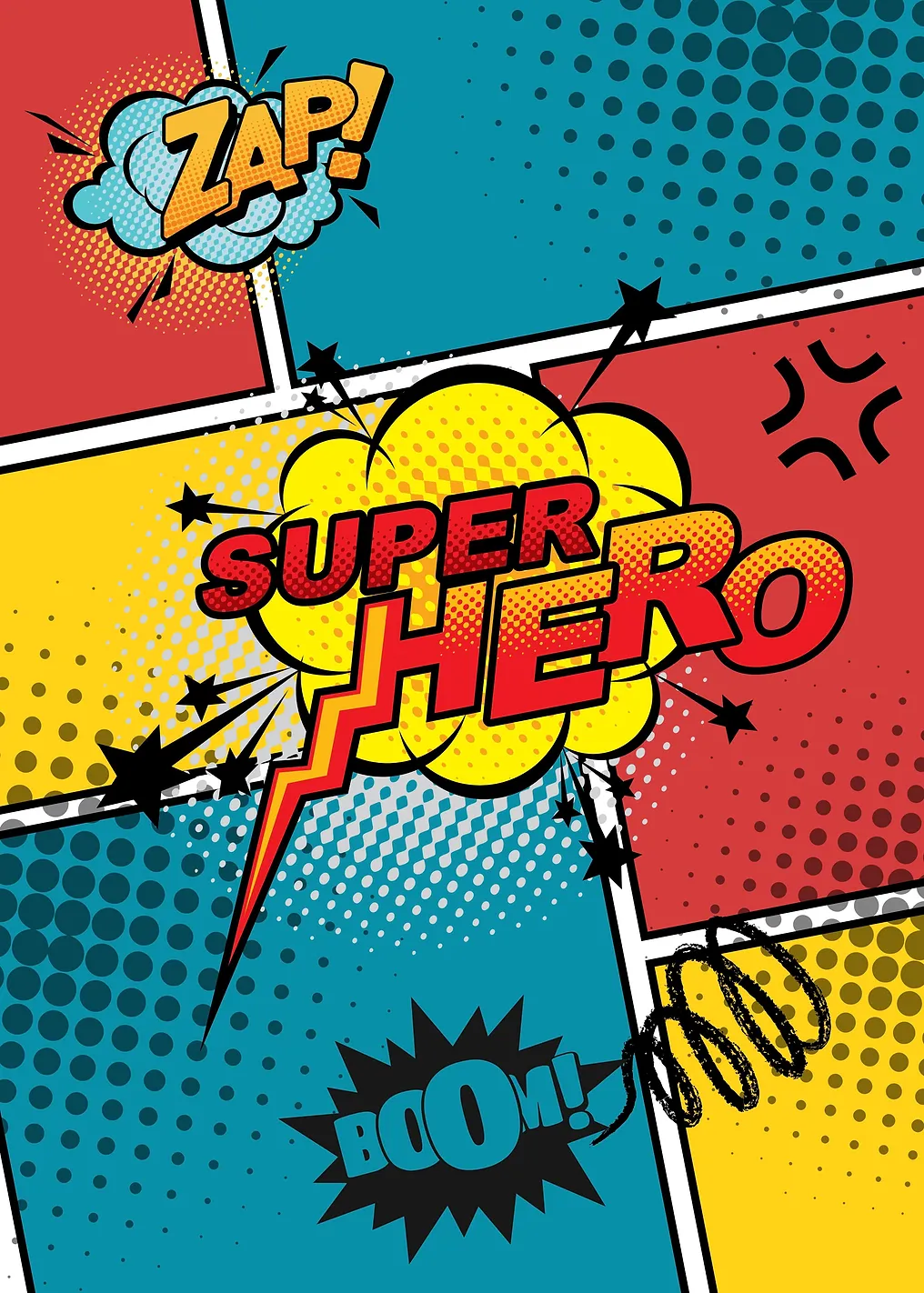 Super Hero Comic