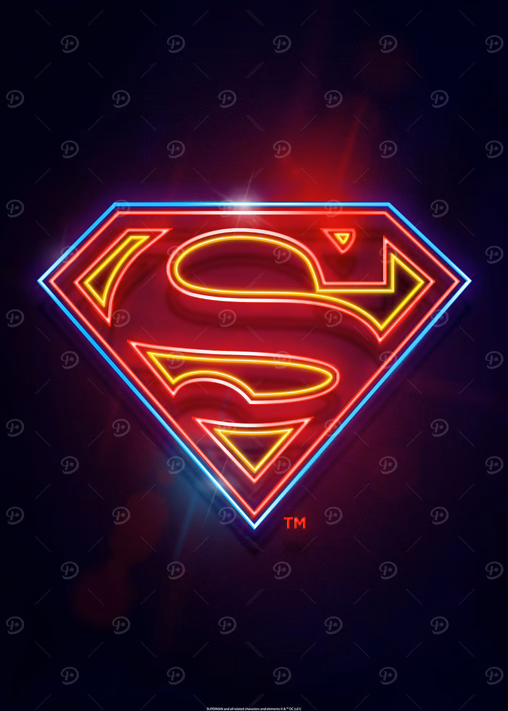 Superman Neon
