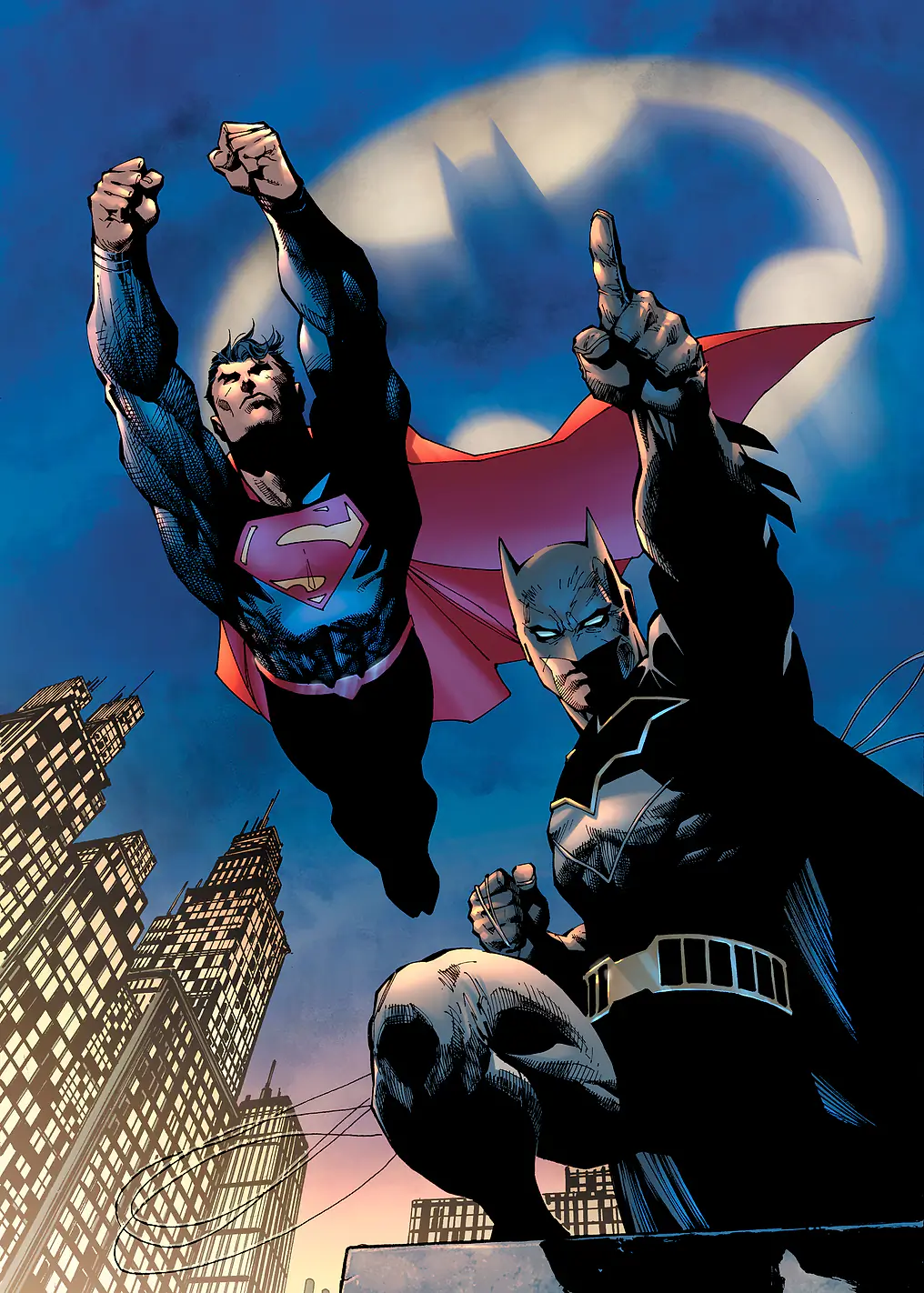 Superman and Batman: Heroes of the Night Sky