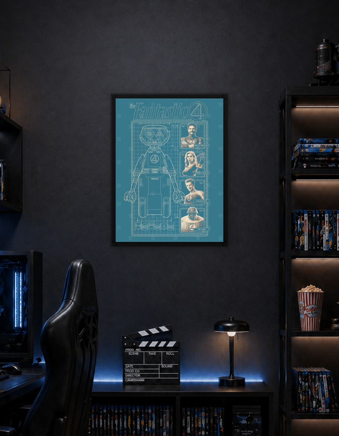 The Fantastic Four First Steps Schematic