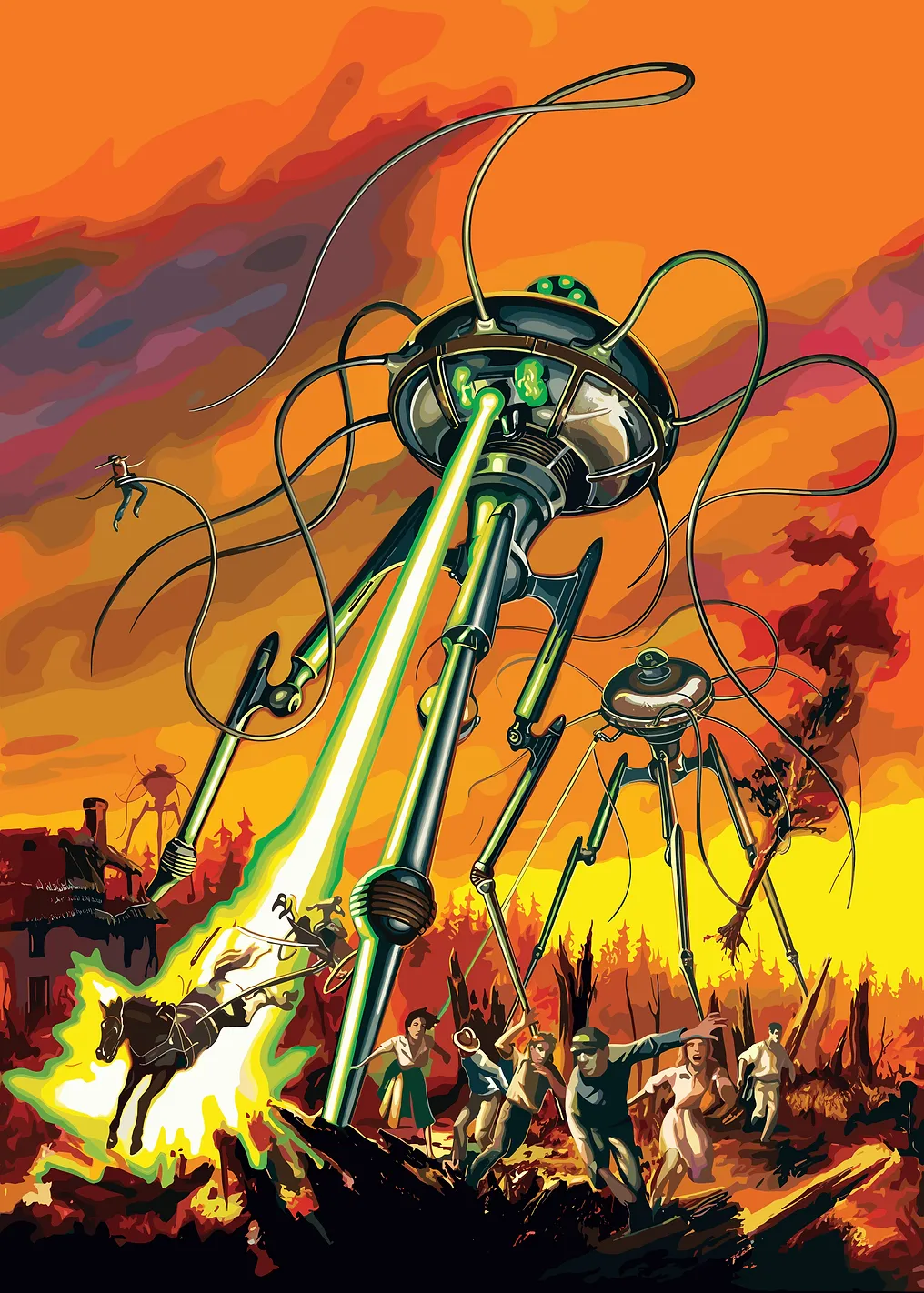 War of the Worlds Invasion Scene