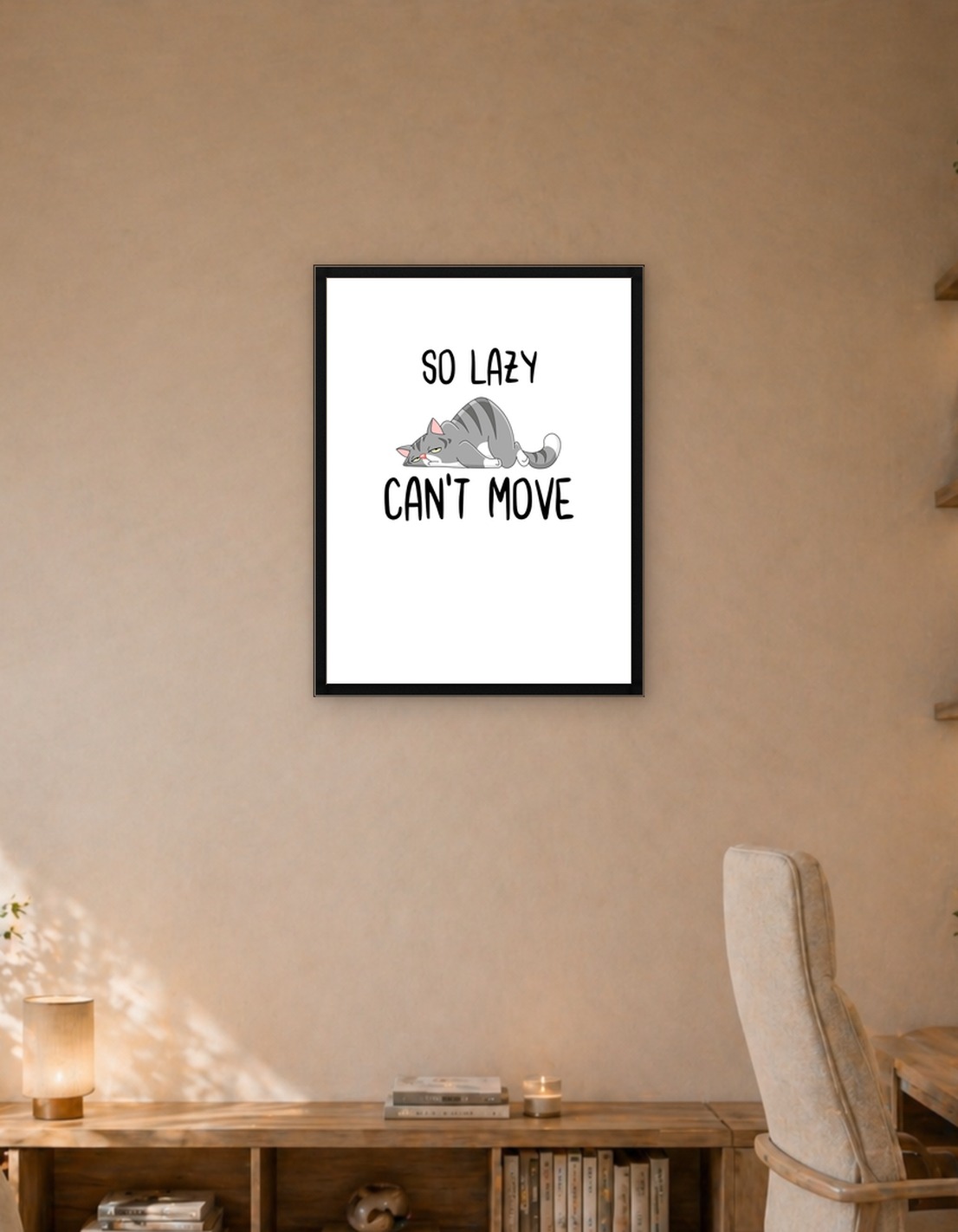 So Lazy Cant Move