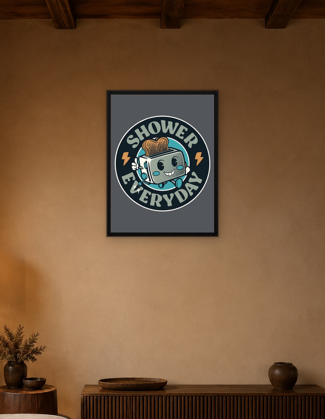 Toaster Shower Everyday