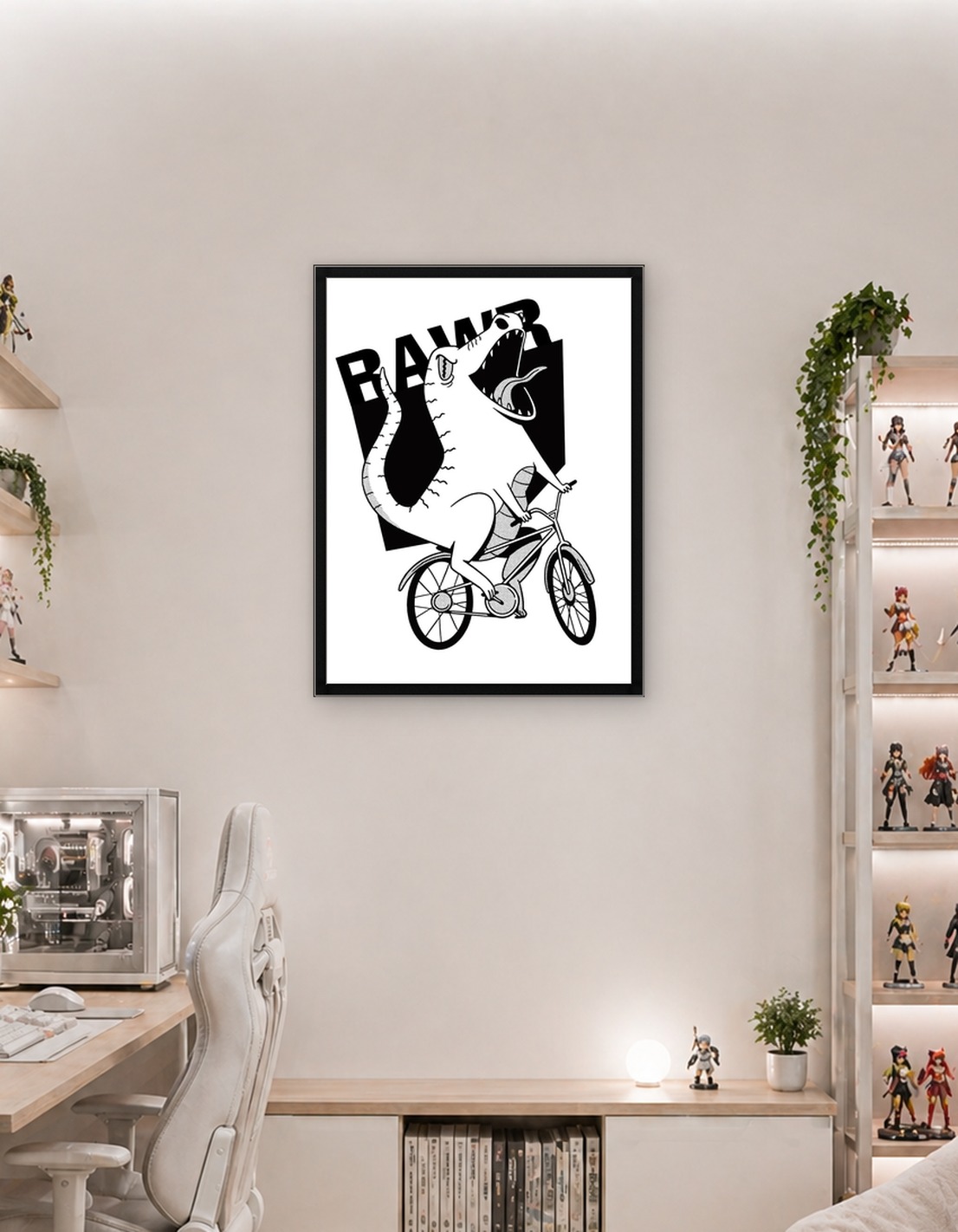 TRex RAWR Biker