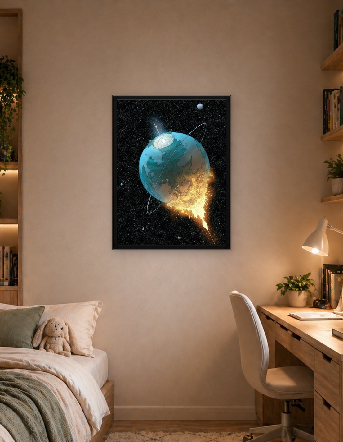 Planet Destruction in Silver Space