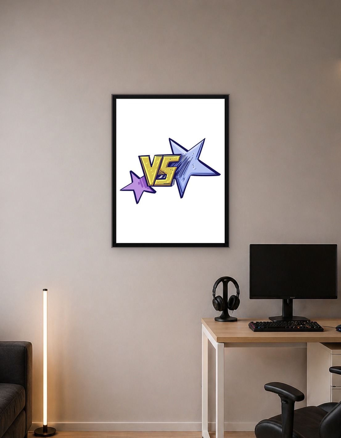 Purple VS Comic