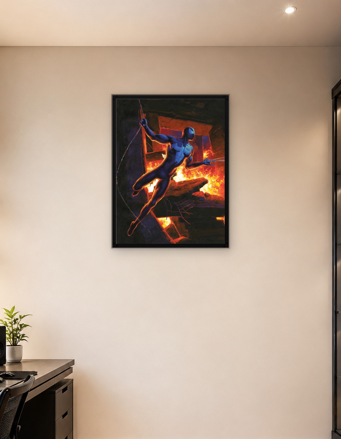 Человек-паук Карнаге и Веном Триптих (слева)(Spider-Man Carnage and Venom Triptych (left))