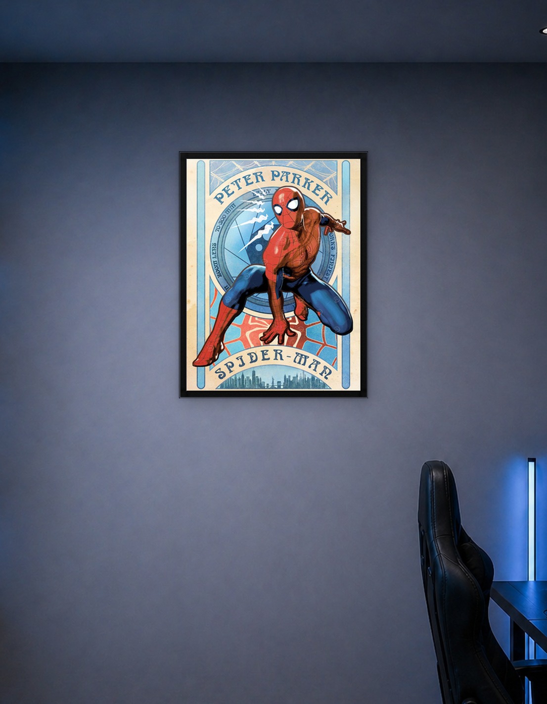 Spider-Man Art Nouveau
