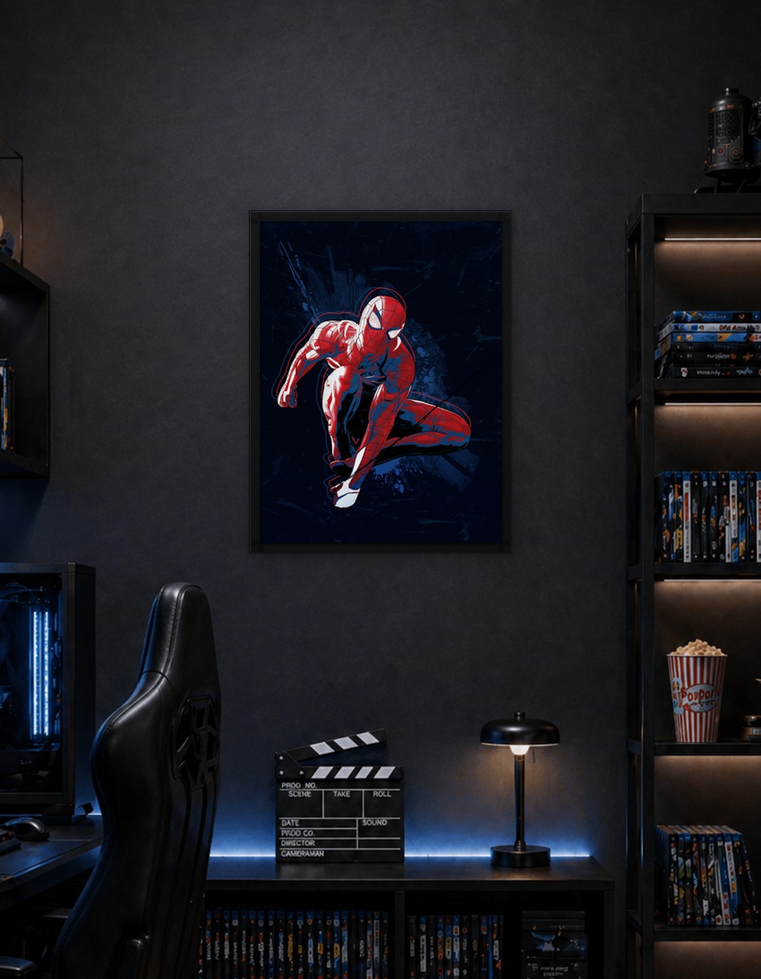 Spider-Man as the Web-Slinger