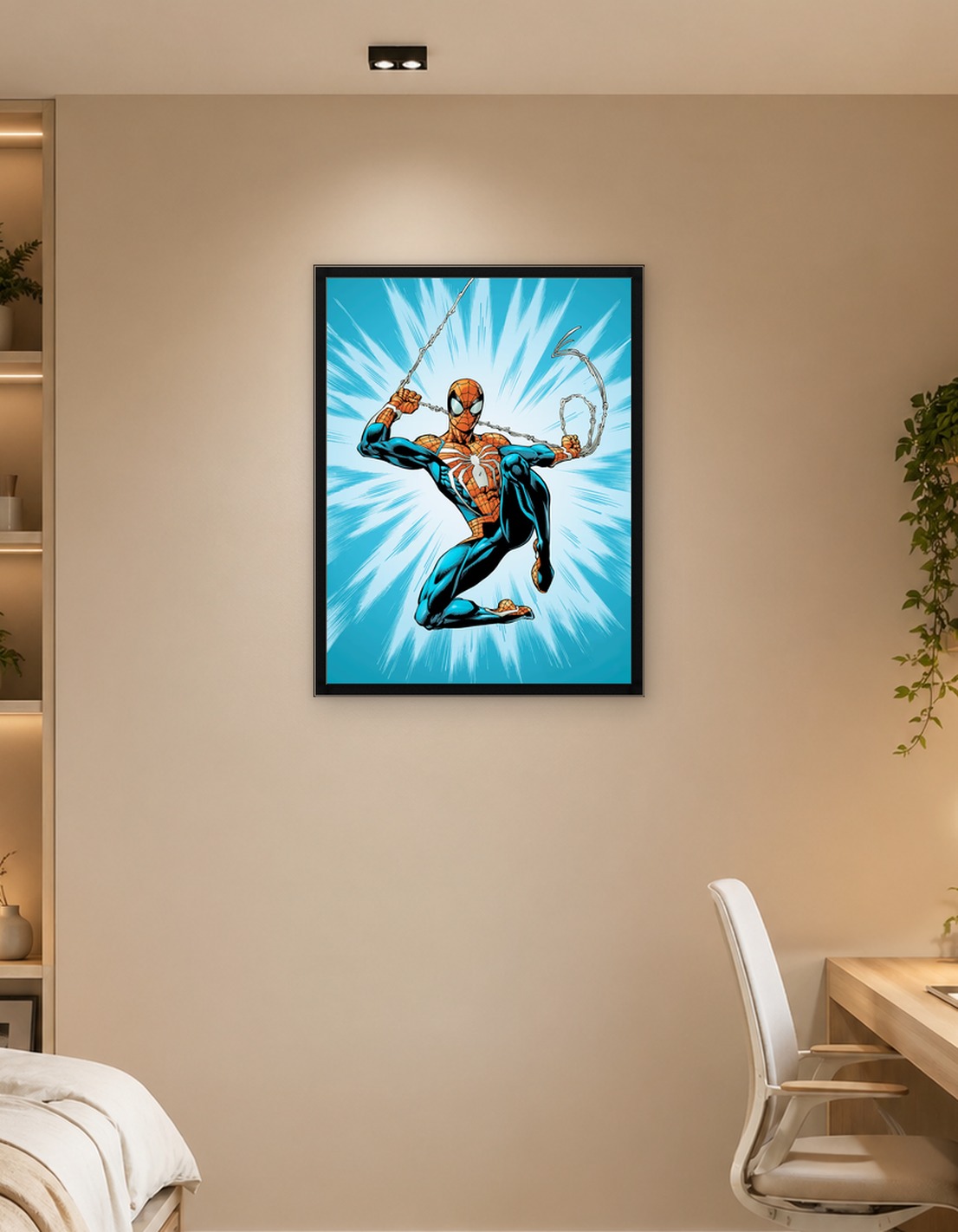 Spider-Man: Blue flash