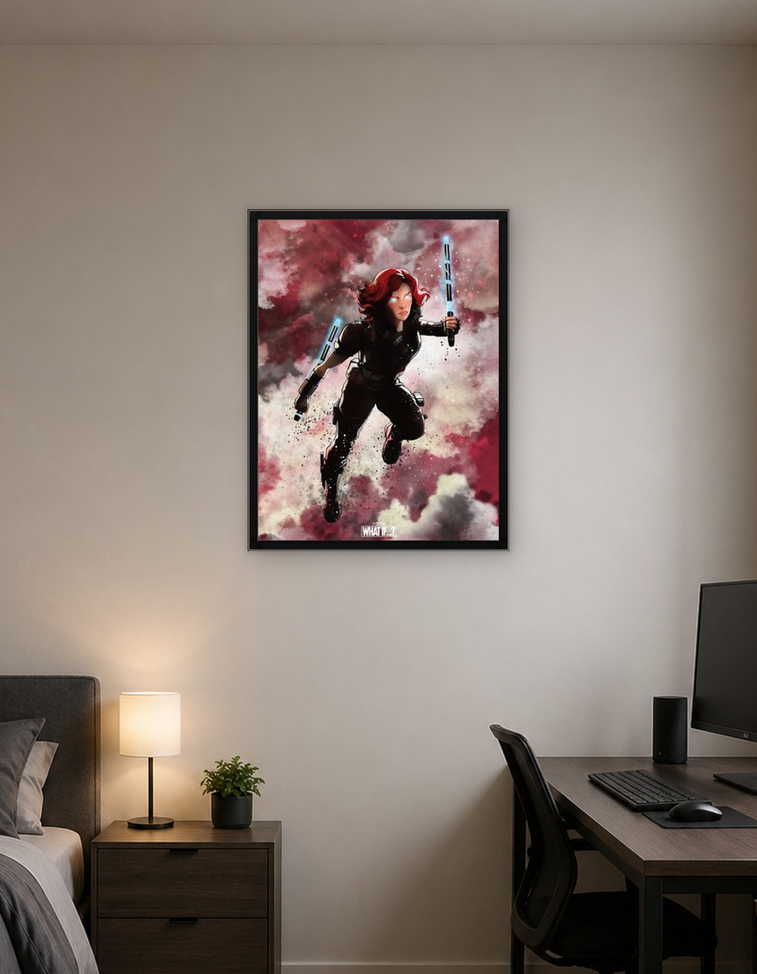 What If - Postapocalyptic Black Widow Dark Edition