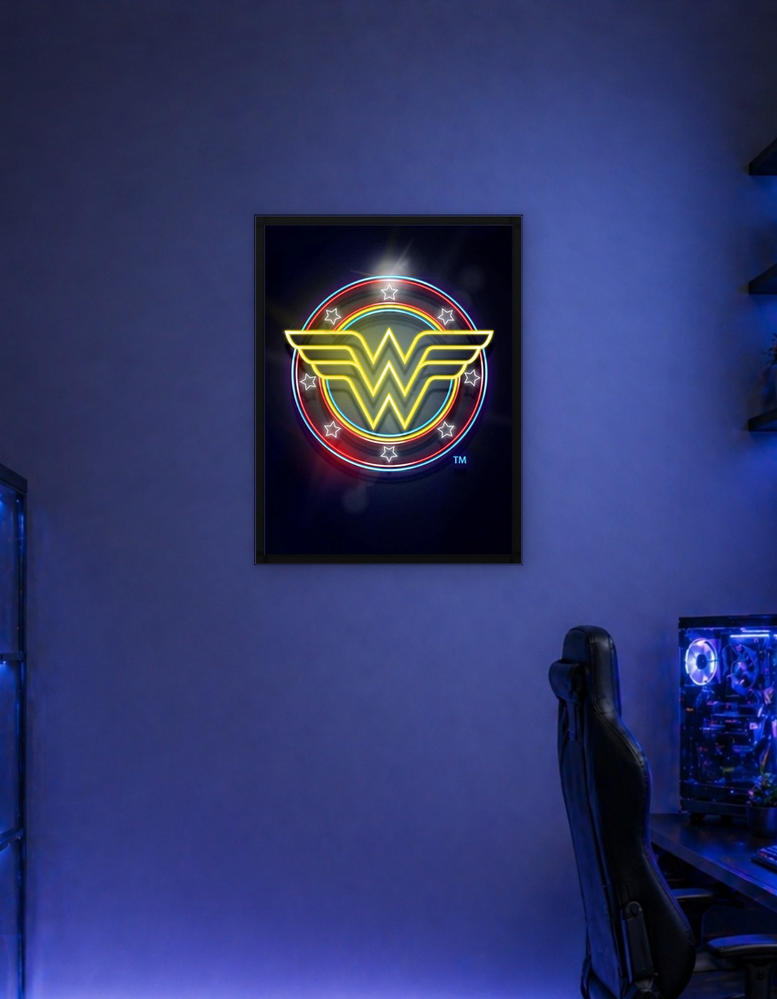 Wonder Woman Neon